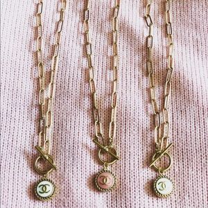 White Pendant Necklace